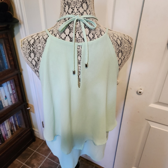 Ladies Large Suzy Shier Mint green blouse - Picture 2 of 11